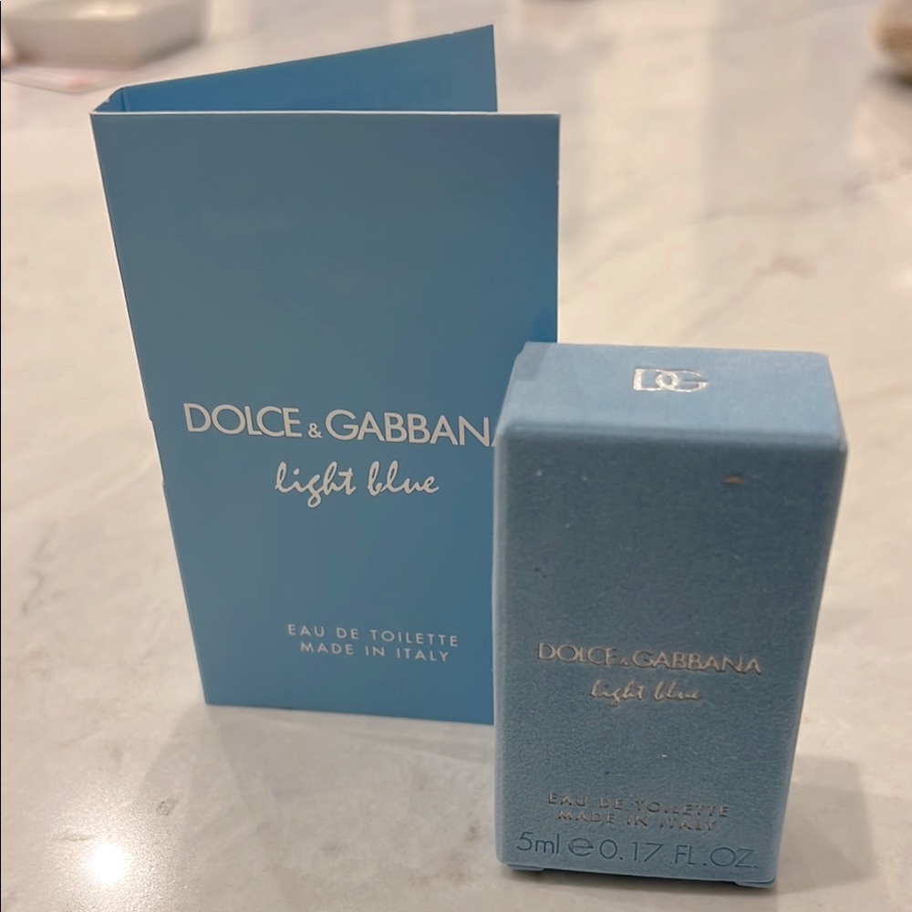 Dolce & Gabbana Light Blue Eau De Toilette Pair